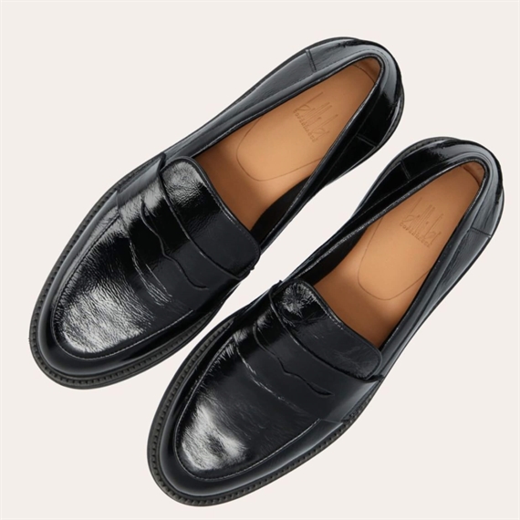 Billi Bi A9300 Loafers, Black Naplack